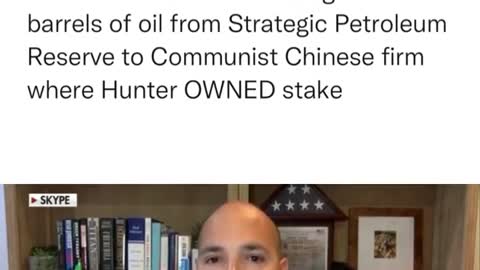 Biden Crime Family #1: CAUGHT Sending 1M barrels of oil from Strategic Petroleum Reserve to CCP