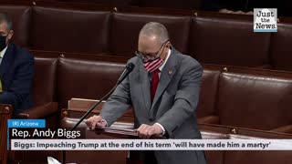 GOP Rep. Biggs: Impeaching Trump at the end of his term 'will have made him a martyr'