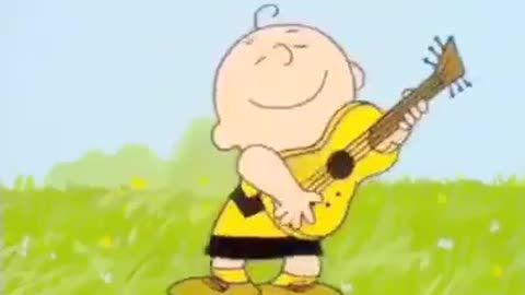Charlie Brown rocking ZZ Top