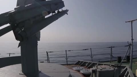 Live-fire exercises in the Black Sea