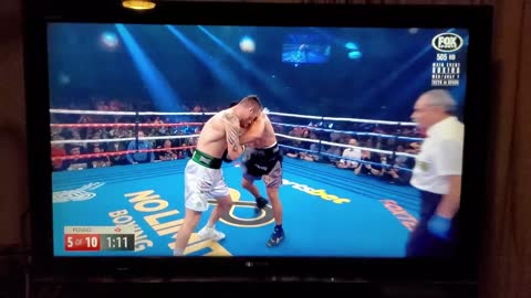 BOXING SlowMo. TSZYU v HOGAN. Round 5