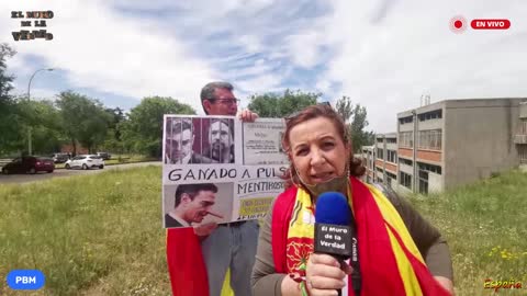 El Muro de la Verdad.-. 🅳🅸🆁🅴🅲🆃🅾️ MV100 - Protestas en Moncloa.