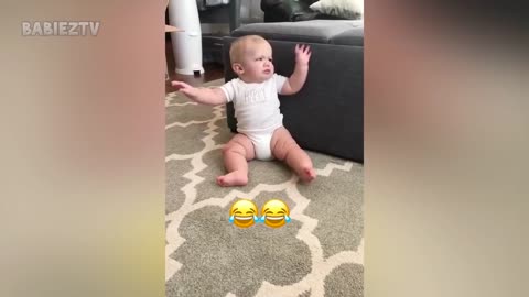 Babies' Joy in having fun and laughing for nothing, Come check out videos