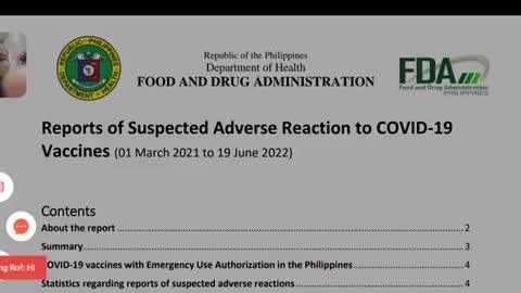 FDA Reports of Suspected Adverse Reaction to COVID-19 Vaccines (01 March 2021 to 19 June 2022)