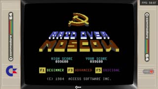 MyRetrozz Playz - Raid Over Moscow - C64