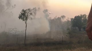 Fire Fighting Plane Saves Our Home