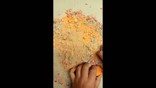 ASMR Heart Cornstarch Crush