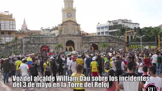 Audio del alcalde de Cartagena sobre incidentes del 3 de mayo
