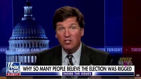 Tucker Carlson Why So Many People Believe The Election Was Rigged (July 9, 2021)