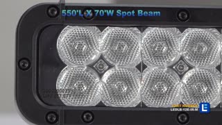 Infrared LED Light Bar with Dual Magnetic Base - Extreme Environment -Spot Beam