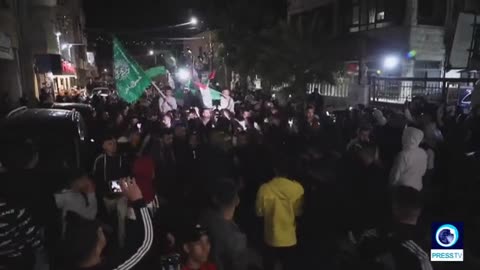 Gaza - Released prisoners greeted by large crowds