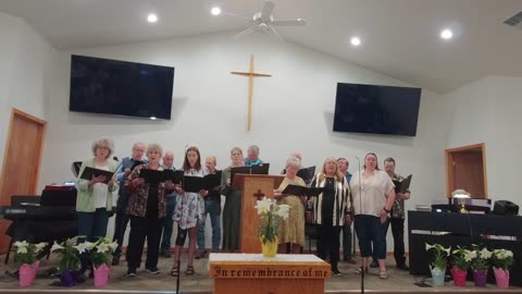 Shepherd Bible Church Choir March 31, 24 "I Serve A Risen Savior"