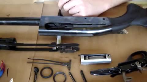 How To Disassemble the Remington 1100 shotgun.