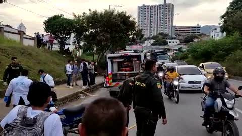 Mujer recibió varios impactos de bala en vía al aeropuerto de Bucaramanga