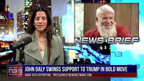 John Daly Swings Support to Trump in Bold Move