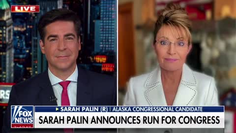 Sarah Palin talks about her run for Congress