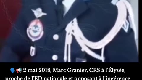Marc Granier un ex CRS qui avertissait les Français sur le danger du sionisme