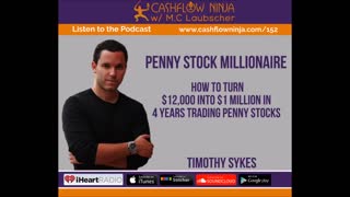 Timothy Sykes Shares How To Turn $12,000 into $1 Million in 4 Years Trading Penny Stocks