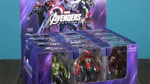 Disney Marvel The Avengers Teams Iron Man Spider Man Captain America War Machine Action Figures Toys