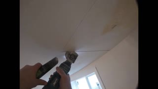 Repairing a Water Damaged Ceiling