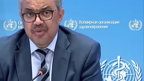 Is Tedros speaking the truth about the booster?