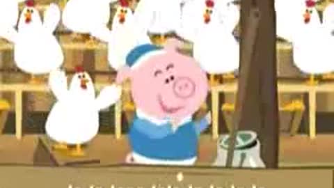 Piggy fart animation