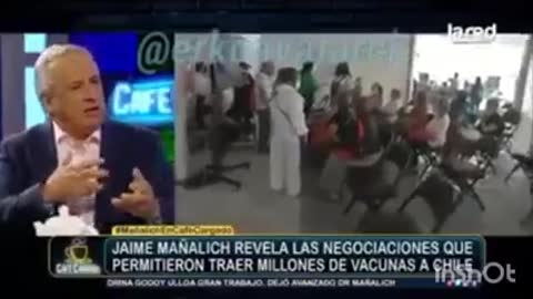 Ministo chileno admite que las nuevas vacunas son experimentos globales