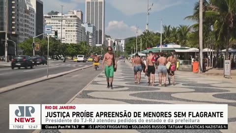 Justiça proíbe apreensão de menores sem flagrante no Rio de Janeiro