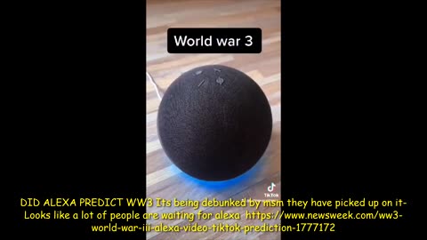 DID ALEXA Really Predict "WW3" It's "D DAY TODAY " Russia To Attack Germany?