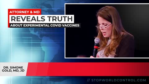 Dr. Simone Gold Reveals Truth about Vaccines