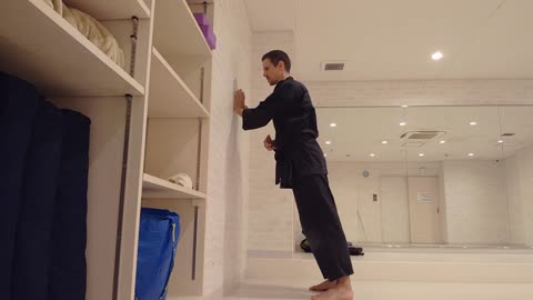 Wall Exercises Ideas For Karate