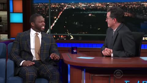Rapper 50 Cent On Steven Colbert: Trump Bluffed The World, Won On Accident