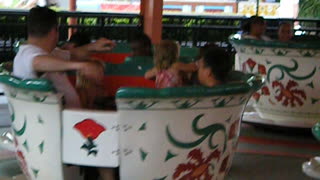 Tea cups at Busch Gardens Williamsburg