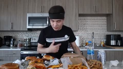 MrBEAST BURGER Full Menu Challenge