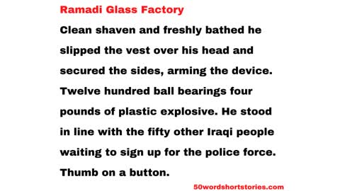 Ramadi Glass Factory