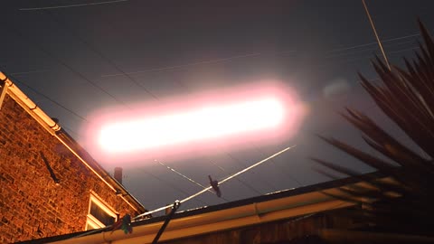 Moon & Stars time lapse with a washing line.