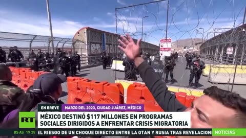 México destinó 117 millones de dólares a programas sociales dirigidos a enfrentar crisis migratoria