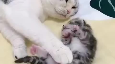 Mom hugs