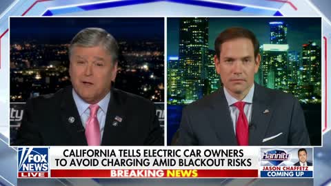 "We're Not Ready" Senator Marco Rubio Warns America on Electric Cars