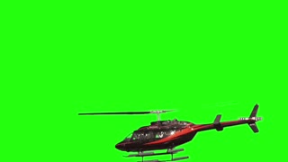 Helicopter Green Screen Special effects for Video creators