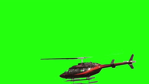 Helicopter Green Screen Special effects for Video creators