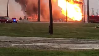 Gas Pipe Explosion in Texas
