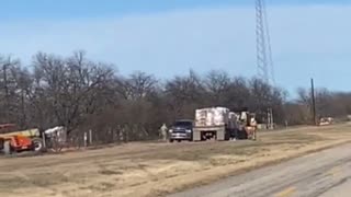 Texas National Guard near Quemado