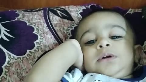 Sweet Baby 2 years Talking in very sweet style Missing his mother