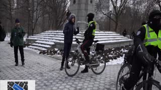 Toronto Police continue heavy handed tactics 6 peaceful protesters arrested