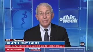 Fauci Just Won't Go