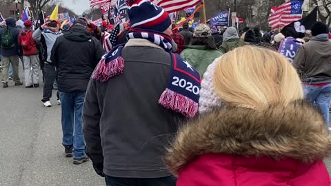 Jan 6, the truth. The beginning of our March to the Capitol