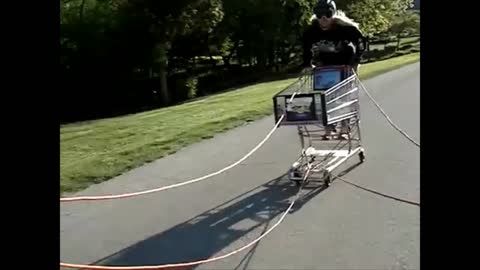 This video is a product of love for those who like shopping carts.