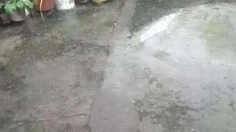 Este viernes se registró fuerte granizada en Santander