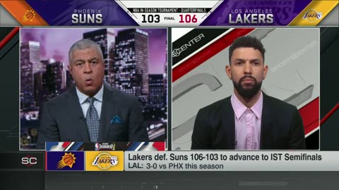 Suns vs. Lakers Reaction- LeBron is showing no signs of slowing down – Austin Rivers - SportsCenter